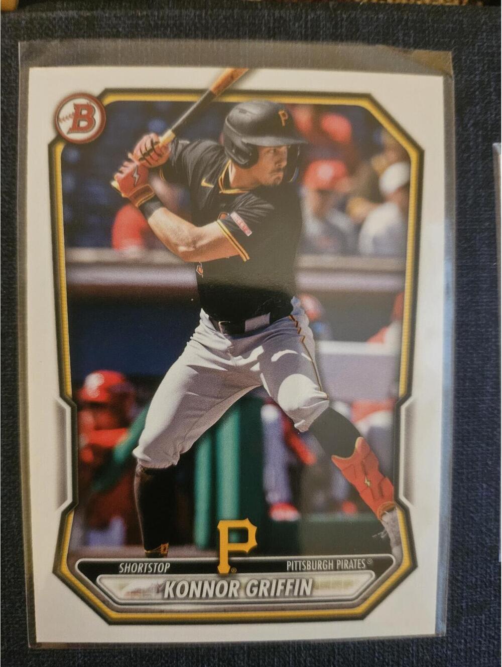2026 Bowman #BP-92 - Konnor Griffin - Pittsburgh Pirates